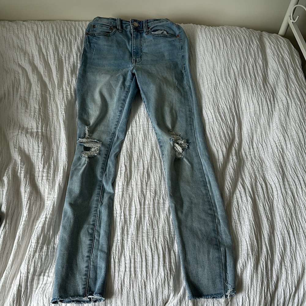 Aeropostale Super High Rise Jegging Size 6 - Picture 4 of 5